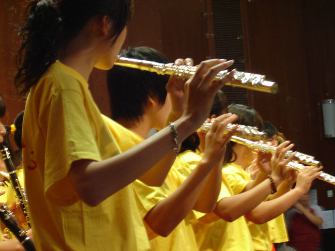同学们的精彩表演